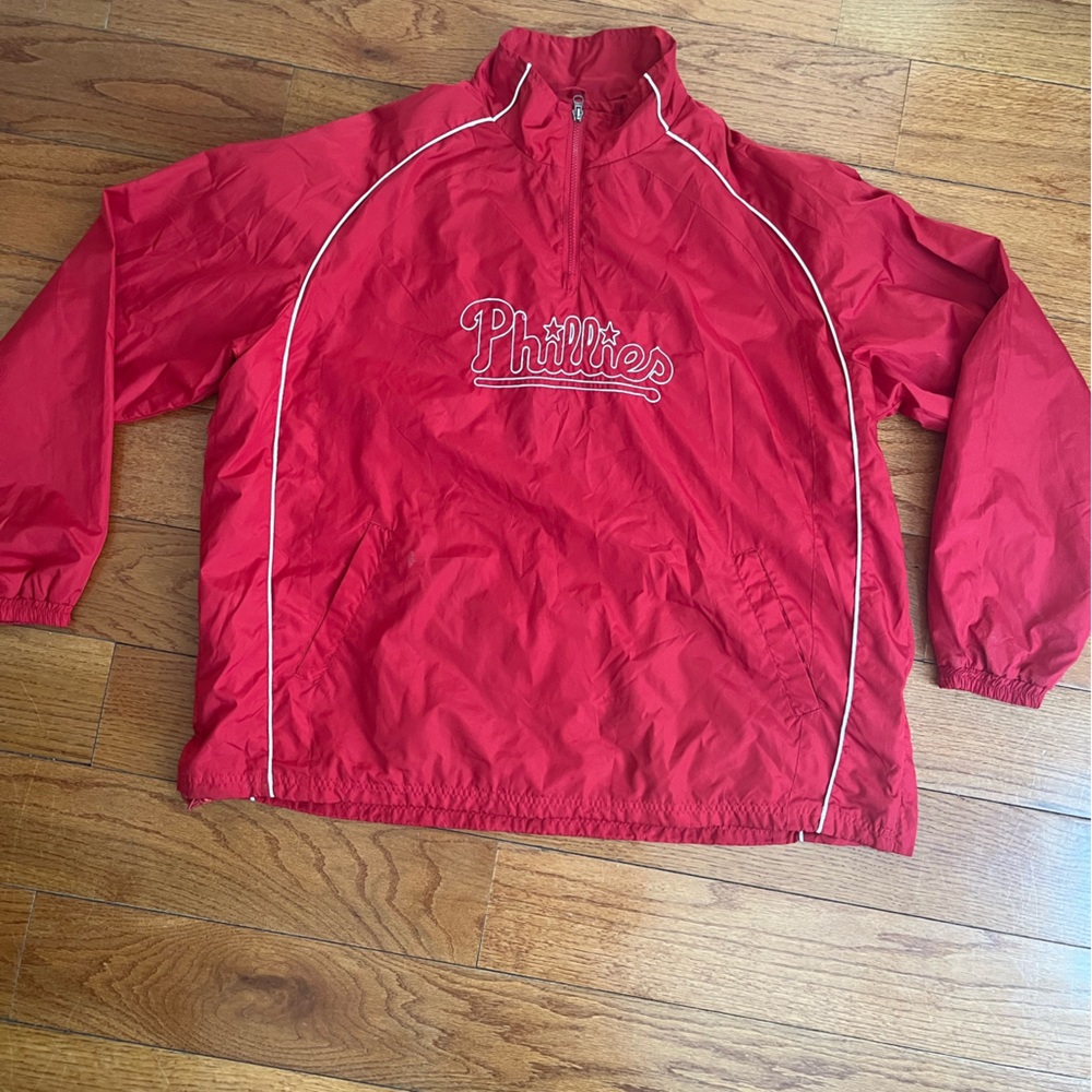 Genuine Merchandise Red Pullover Jacket